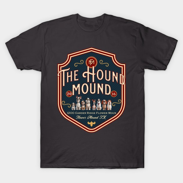 The Hound Mound Dog Park T-Shirt by ryanmpete